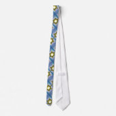 Joodse ster van David Design Man Necktie Stropdas (Achterkant)