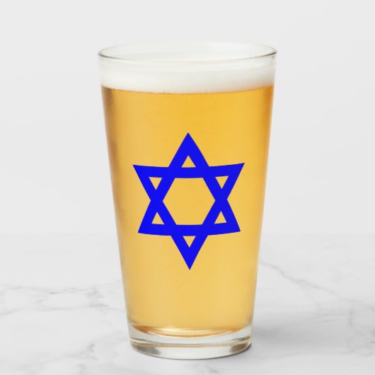 ✡︎ Joodse ster van David Glas (Voorkant gevuld)