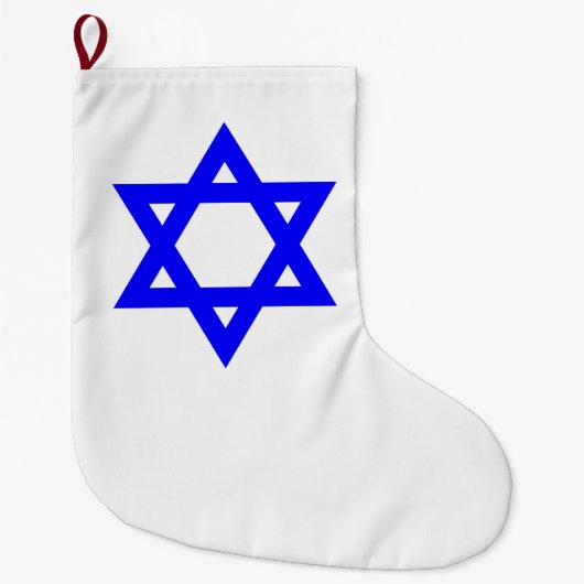 ✡︎ Joodse ster van David Grote Kerstsok (Voorkant)