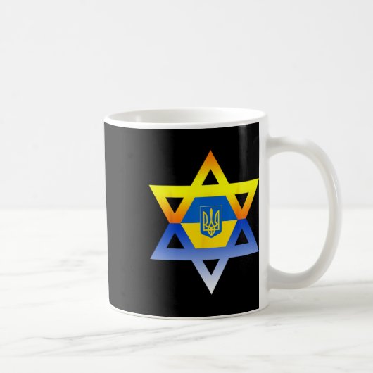 Joodse Ster van David Oost-Europees Koffiemok (Rechts)