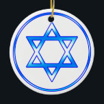 Joodse ster van David Ornament<br><div class="desc">Joods Star of David Holiday Ornament</div>