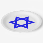 ✡︎ Joodse ster van David Papieren Bordje (Gekanteld)
