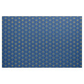 Joodse ster van David Pattern Blue Stof (Yard (91,4 cm))