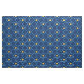 Joodse ster van David Pattern Blue Stof (Fat Quarter)