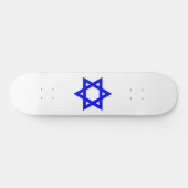 ✡︎ Joodse ster van David Persoonlijk Skateboard (Horizontaal)