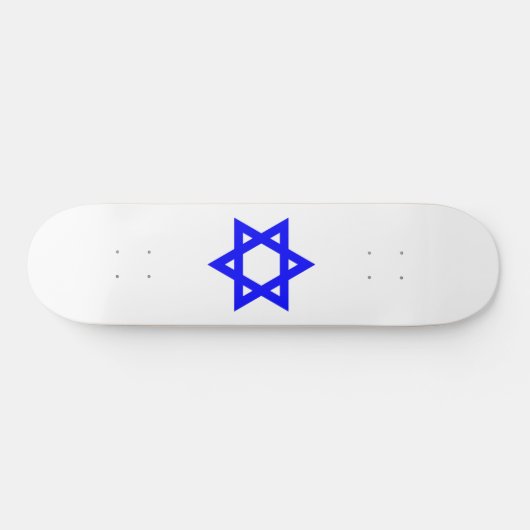 ✡︎ Joodse ster van David Persoonlijk Skateboard (Horizontaal)