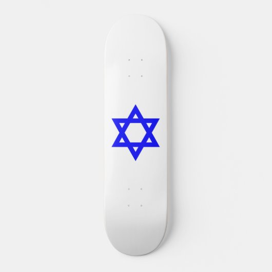 ✡︎ Joodse ster van David Persoonlijk Skateboard (Voorkant)
