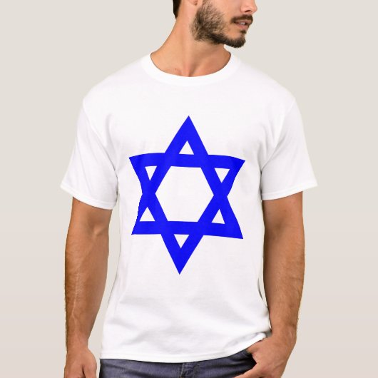 ✡︎ Joodse ster van David T-shirt (Voorkant)