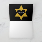 Joodse sterfte en verloren loods kaars kaart (Binnen)