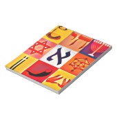 Joodse Symbolen Notitieblok (Linkerzijde)