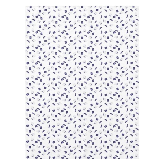 Joodse symbolen patroon tafelkleed (Voorkant)