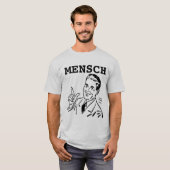 Joodse T-shirts, MENSCH T-Shirt (Voorkant volledig)