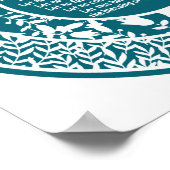 Joodse thuisverslaafde Birkat Habayit Poster (Hoek)