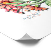 Joodse thuisverslindende Birkat HaBayit Roos Art P Poster (Hoek)