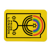 Joodse trots LGBTQ Magneet (Horizontaal)
