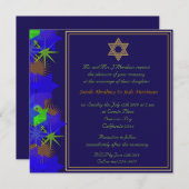 Joodse trouwster Star van David Kaart (Voorkant / Achterkant)