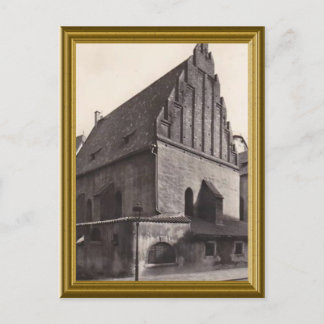 joodse vintage-afbeelding briefkaart