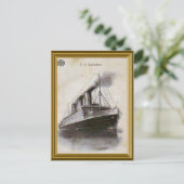 joodse vintage-afbeelding briefkaart (Staand voorkant)