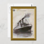 joodse vintage-afbeelding briefkaart (Voorkant / Achterkant)