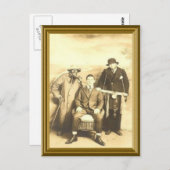 joodse vintage-afbeelding briefkaart (Voorkant / Achterkant)