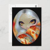 "Joodse vis:  Silver and Gold" Briefkaart (Voorkant / Achterkant)