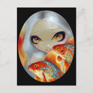 "Joodse vis: Silver and Gold" Briefkaart