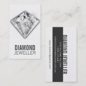 Joodse Visitekaartjes Diamond Platinum (Voorkant / Achterkant)