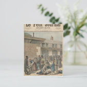 Joodse vluchtelingenkamp briefkaart (Staand voorkant)