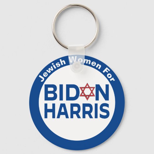 Joodse vrouwen voor Biden Harris Sleutelhanger (Voorkant)