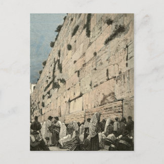 Joodse Wailing Wall Kotel Buraq Jerusalem  Briefkaart
