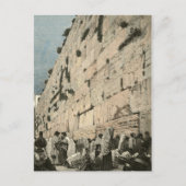 Joodse Wailing Wall Kotel Buraq Jerusalem  Briefkaart (Voorkant)