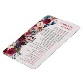 Joodse zegeningen na Meal Al haMichya in het Hebre Magneet (Linkerzijde)