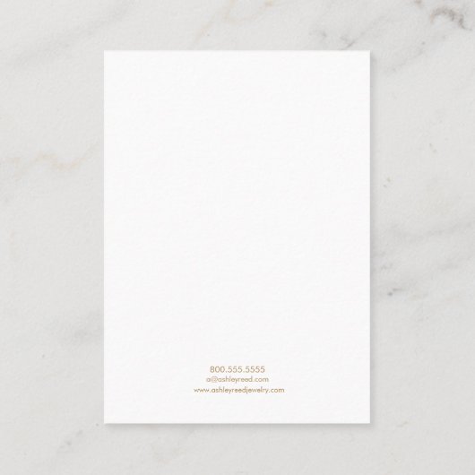 Joodsen/DisplayCard Visitekaartje (Achterkant)