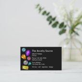 Joodthema Sjabloon visitekaartjes (Staand voorkant)