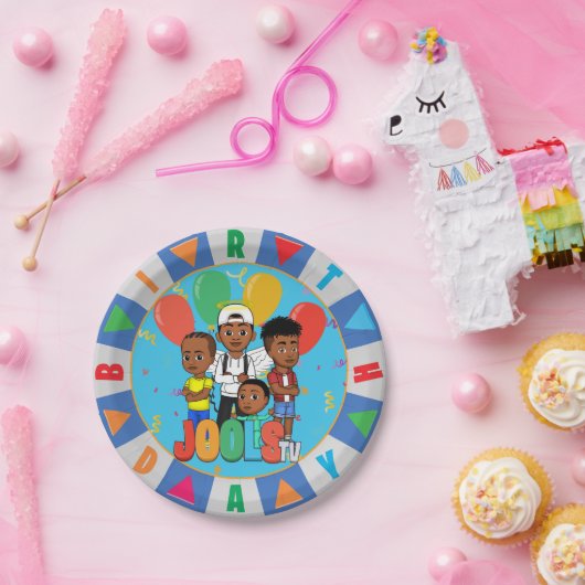 JOOLS TV ®️ Blue 7 in dessert Bord (Feest)