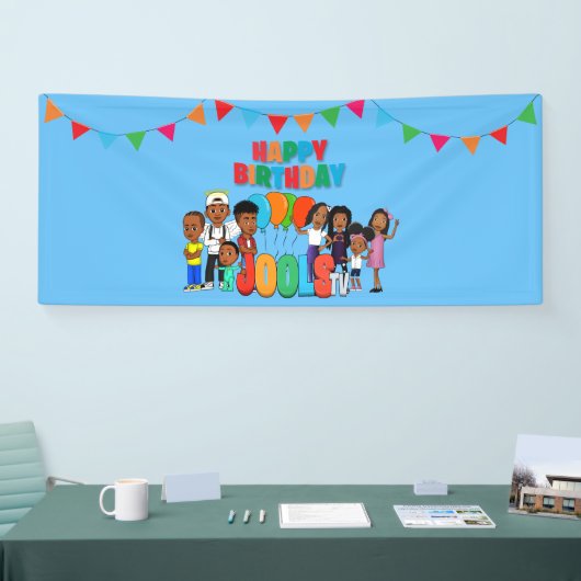 JOOLS TV ®️ Blue Horitzontal Banner (Beurs)