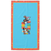 JOOLS TV ®️ Blue Tablecloth Tafelkleed (Voorkant)