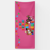 JOOLS TV ®️ Roze horizontale banner (Verticaal)