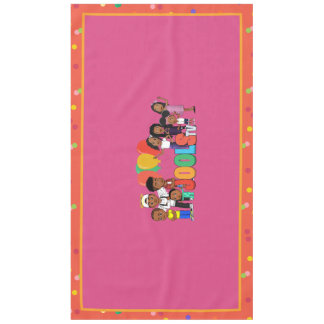 JOOLS TV ®️ Roze tablet Tafelkleed