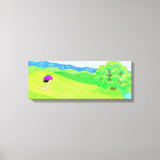 Joone running canvas afdruk (Voorkant)