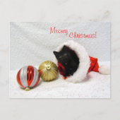 Joon's Christmas - Kat / Kitten Briefkaart (Voorkant)