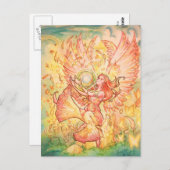 Jophiel Briefkaart (Voorkant / Achterkant)