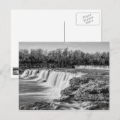 Joplin Grand Herfsten Overzicht Grayscale Briefkaa Briefkaart (Voorkant / Achterkant)