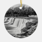 Joplin Grand Herfsten Overzicht Grayscale Ornament (Voorkant)