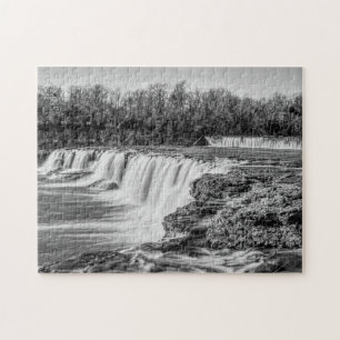 Joplin Grand Herfsten Overzicht Grayscale Puzzle Legpuzzel