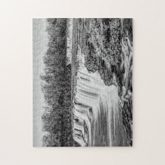 Joplin Grand Herfsten Overzicht Grayscale Puzzle Legpuzzel (Verticaal)