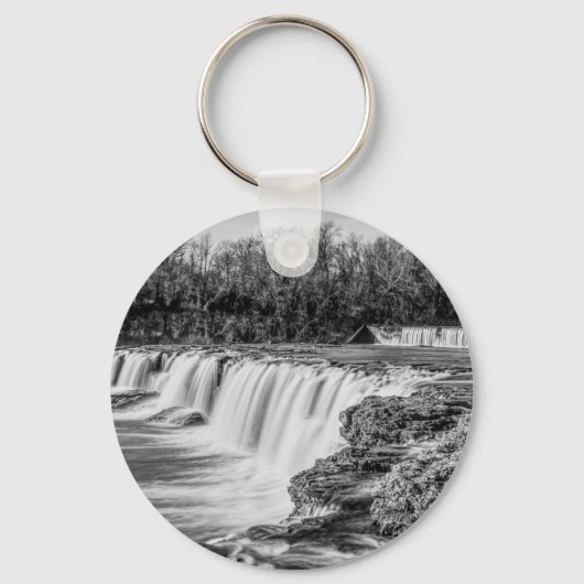 Joplin Grand Herfsten Overzicht Grayscale Sleutelhanger (Voorkant)