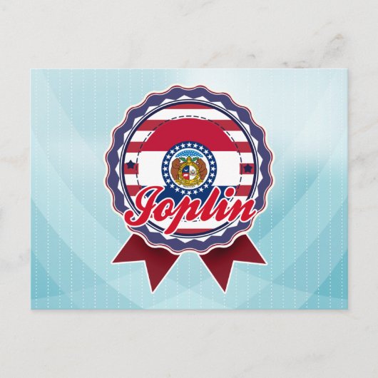 Joplin, MO Briefkaart (Voorkant)