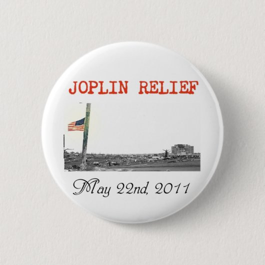 Joplin Relief Button (Voorkant)