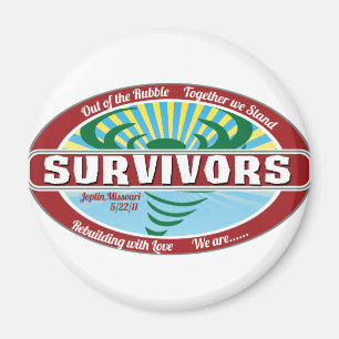 Joplin Survivor Magneet